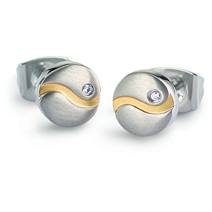 Boccia Titanium Bicolor titanové náušnice 05028-04
