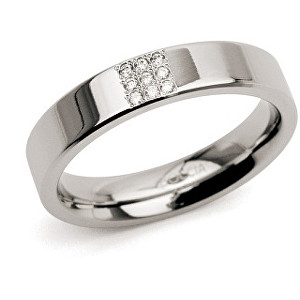 Boccia Titanium Titanový prsten s diamanty 0121-02 48 mm