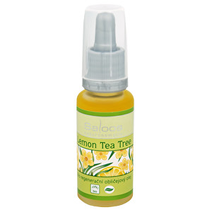 Saloos Bio regeneračný pleťový olej - Lemon tea tree 20 ml