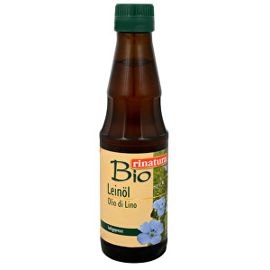 Zobrazit detail výrobku Rinatura Lněný olej 250 ml BIO - za studena lisovaný Zobrazit detail výrobku Rinatura Lněný olej 250 ml BIO - za studena lisovaný