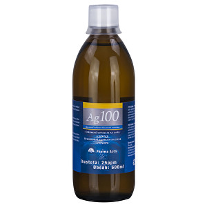 Pharma Activ Koloidné striebro Ag100 (25ppm) 500 ml