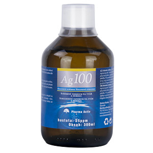 Pharma Activ Koloidné striebro Ag100 (25ppm) 300 ml