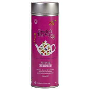 English Tea Shop Super ovocný čaj BIO 15 pyramidek v plechovke
