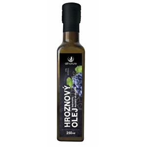 Zobrazit detail výrobku Allnature Hroznový olej 250 ml Zobrazit detail výrobku Allnature Hroznový olej 250 ml