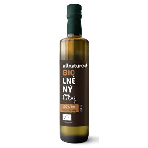 Zobrazit detail výrobku Allnature Lněný olej BIO 250 ml Zobrazit detail výrobku Allnature Lněný olej BIO 250 ml