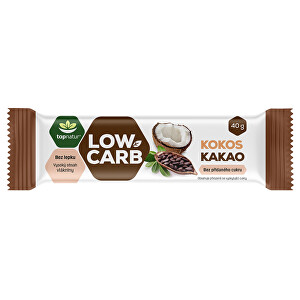 Zobrazit detail výrobku Topnatur LOW CARB tyčinka Kokos & Kakao 40 g Zobrazit detail výrobku Topnatur LOW CARB tyčinka Kokos & Kakao 40 g