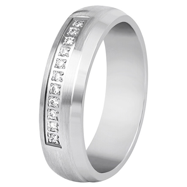Beneto Dámský snubní prsten z oceli SPD03 49 mm