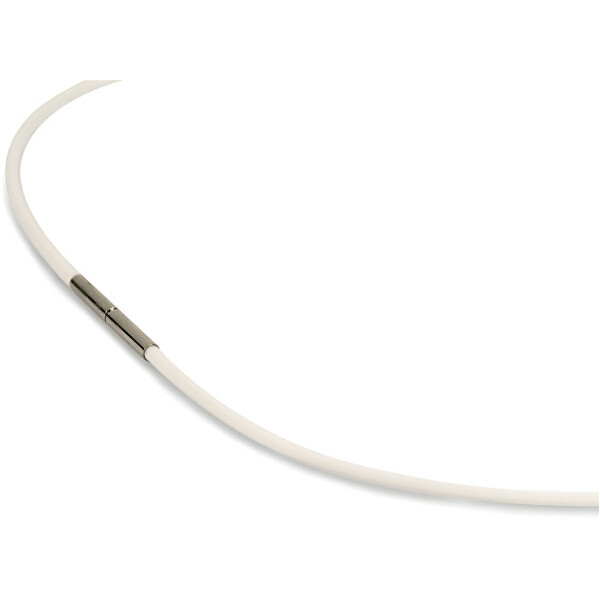 Boccia Titanium Bílé kaučukové lanko 0801-02 45 cm