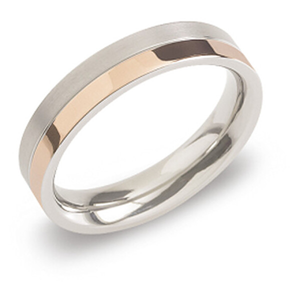 Boccia Titanium Pozlacený titanový snubní prsten 0129-07 63 mm