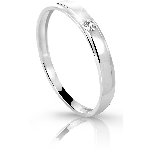 Cutie Diamonds Prsten z bílého zlata s briliantem DZ6707-1617-00-X-2 56 mm