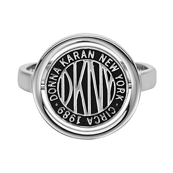 DKNY Stylový prsten s logem Token New York 5520034 55 mm