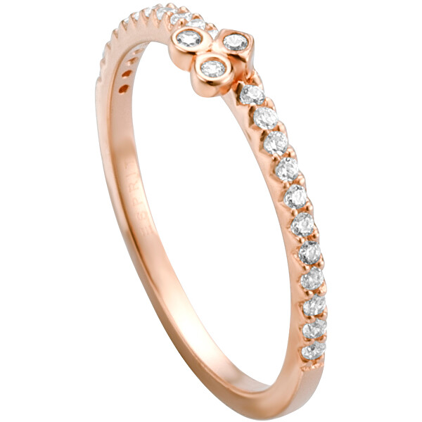 Esprit Stříbrný prsten s krystaly Play ESRG005312 54 mm
