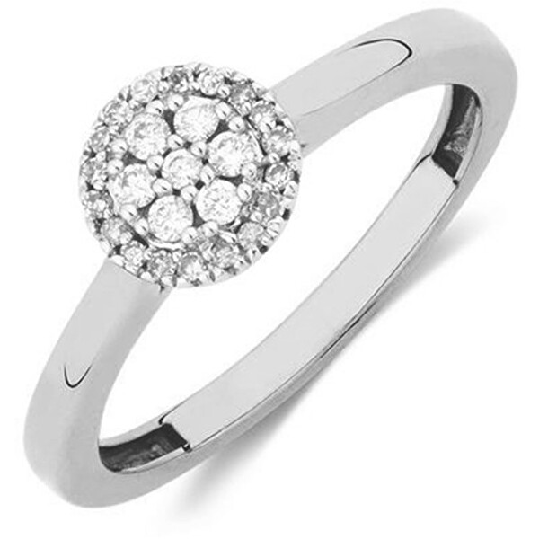 JVD Stříbrný prsten s krystaly SVLR0238XH2BI 54 mm