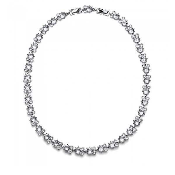 Oliver Weber Třpytivý náhrdelník s čirými krystaly Say 12205