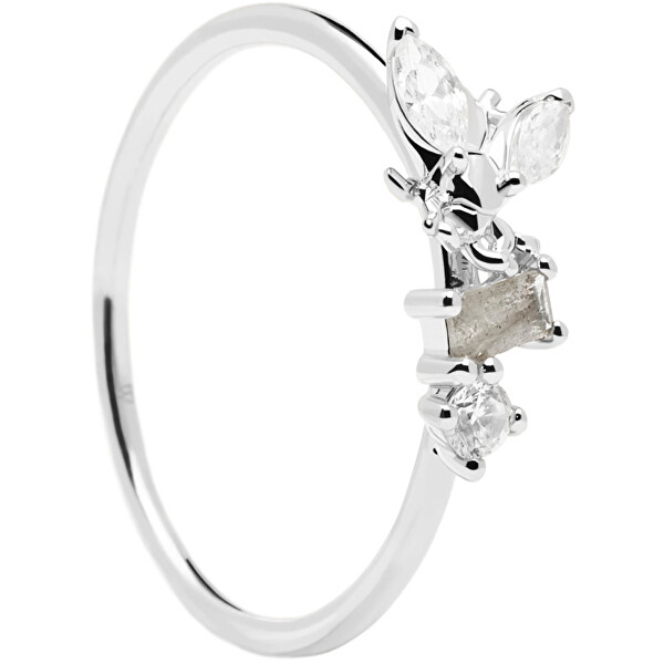 PDPAOLA Něžný stříbrný prsten s krásnou včeličkou REVERY Silver AN02-219 52 mm