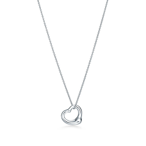 Tiffany & Co. Elegantní stříbrný náhrdelník Srdce 29667233 (řetízek, přívěsek) + originální balení