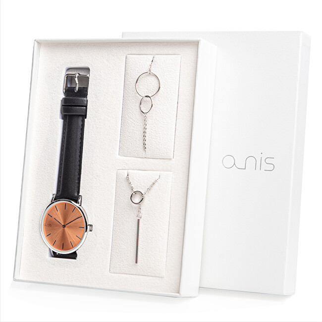 A-NIS Set hodinek, náhrdelníku a náramku AS100-11