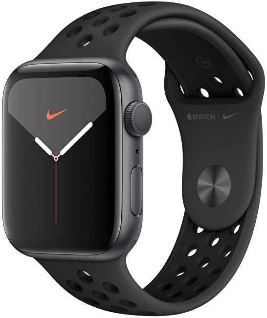 Apple Watch Series 5 Nike 40mm vesmírně šedý hliník s černým Nike řemínkem