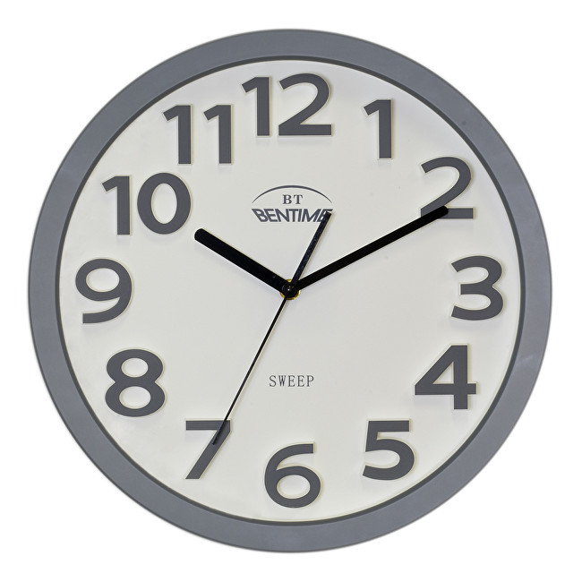 Bentime Nástěnné hodiny H43-SW8033GY