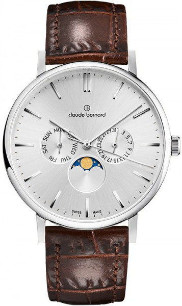 Claude Bernard Slim Line Moon Phase 40004 3 AIN