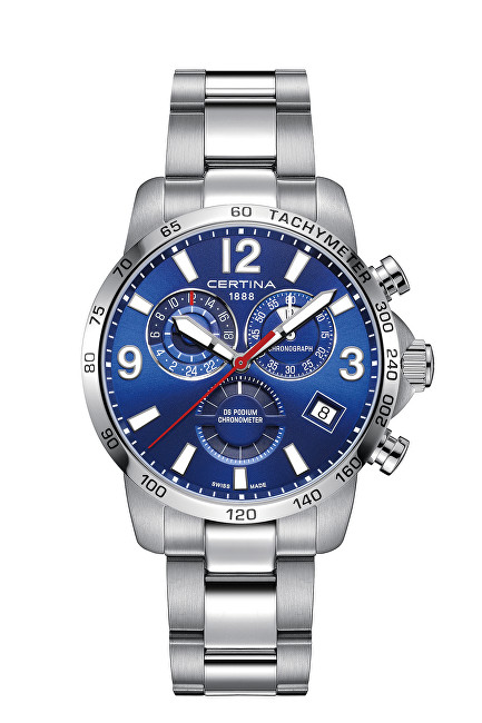 Certina DS PODIUM Chrono SPORT COLLECTION - DS PODIUM Chrono - Quartz C034.654.11.047.00