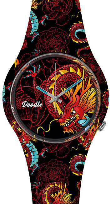 Doodle Dragon Mood Red Dragon DODR003