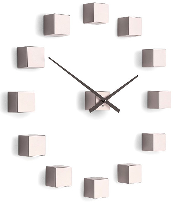 Future Time Nalepovací hodiny Cubic Pink FT3000PI