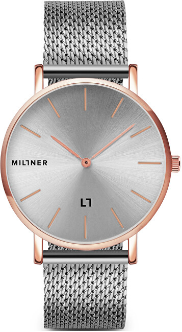 Millner Mayfair Rose Silver 39 mm