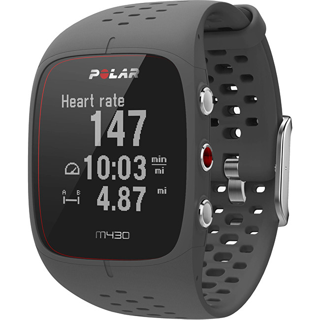 Polar RS M430 černý, vel. M/L