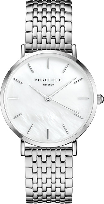 Rosefield The Upper East Side Silver White Pearl
