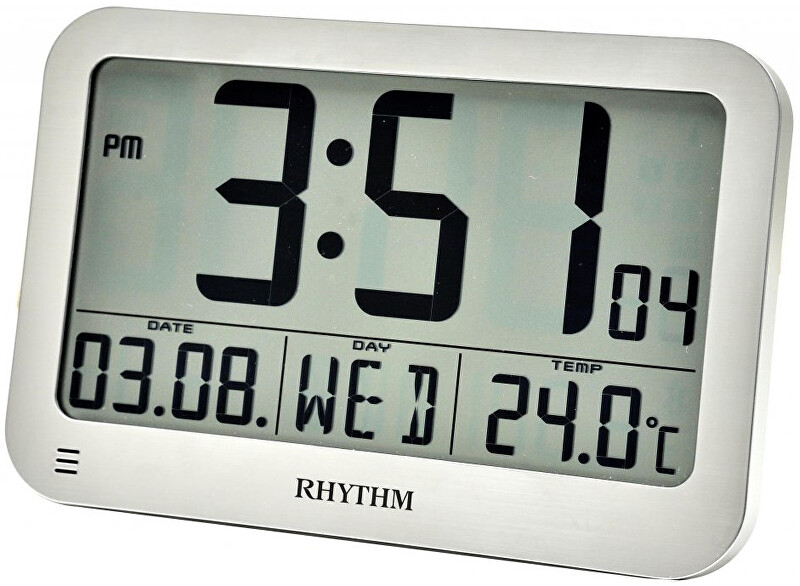 Rhythm LCD stolní hodiny LCT084NR19