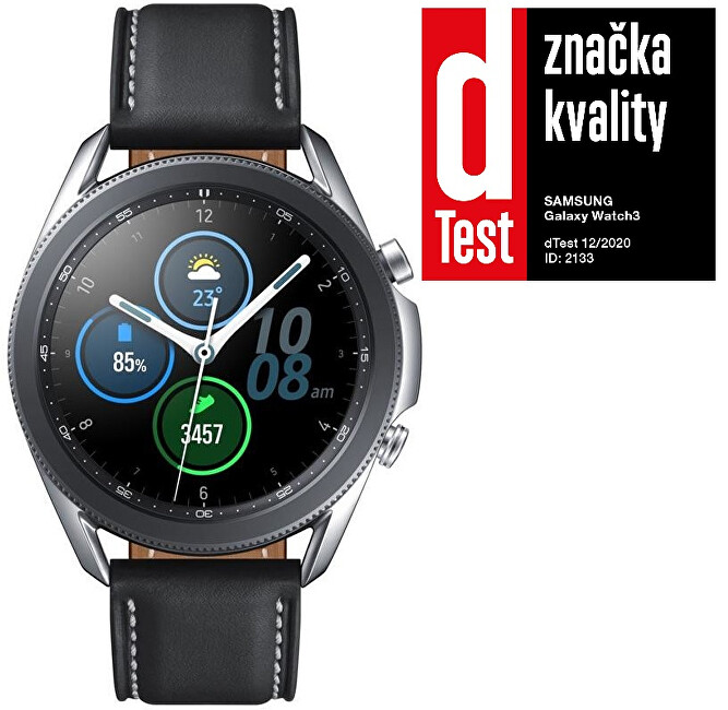 Samsung Galaxy Watch 3 45 mm SM-R840NZSAEUE - stříbrné