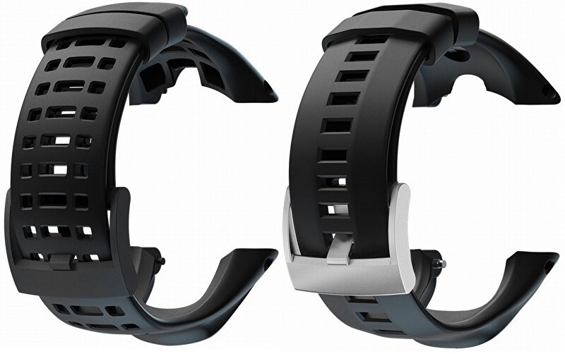 Suunto Řemínek k hodinkám Ambit Peak Černý s ocelovou sponou