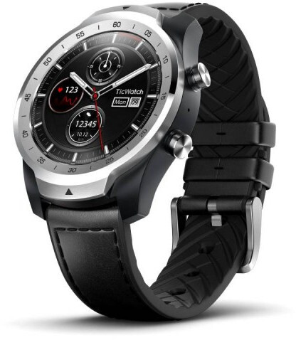 Ticwatch PRO Black 2020 Metal Silver TWPRO2SL