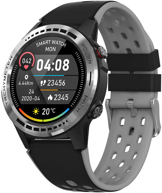 Wotchi GPS Smartwatch W70G s kompasem, barometrem a výškoměrem - Grey