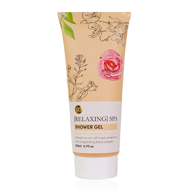 Accentra Sprchový gél Relaxing Spa Rose & Orange Blossom (Shower Gel) 200 ml