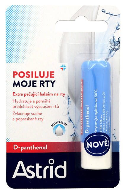 Astrid Extra pečující balzám na rty s D-panthenolem 4,8 g