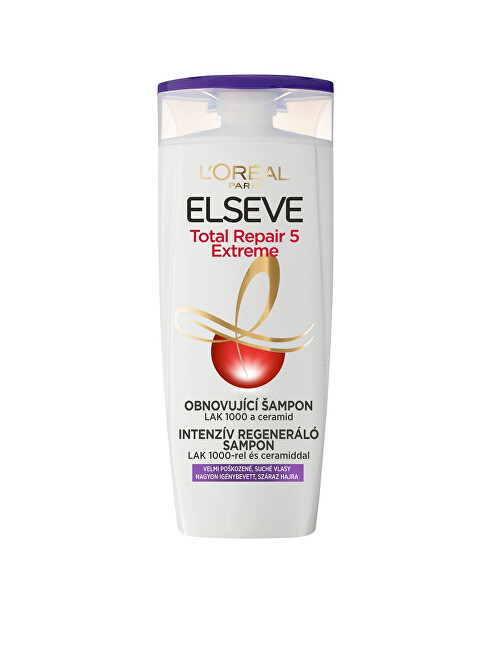 L´Oréal Paris Obnovující šampon pro suché a poškozené vlasy Elseve Total Repair 5 Extreme 400 ml