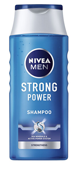 Fotografie Nivea Strong Power šampon pro muže, 250 ml Nivea Men