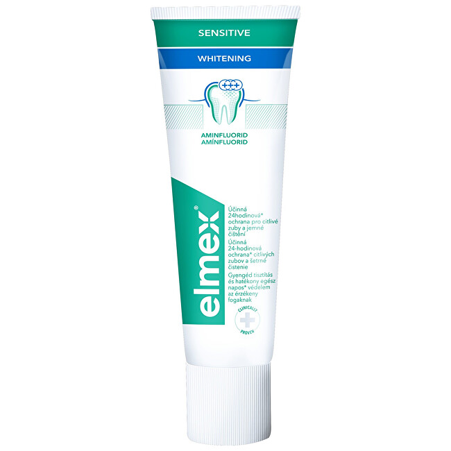 Elmex Bieliace zubná pasta pre citlivé zuby Sensitive Whitening 75 ml