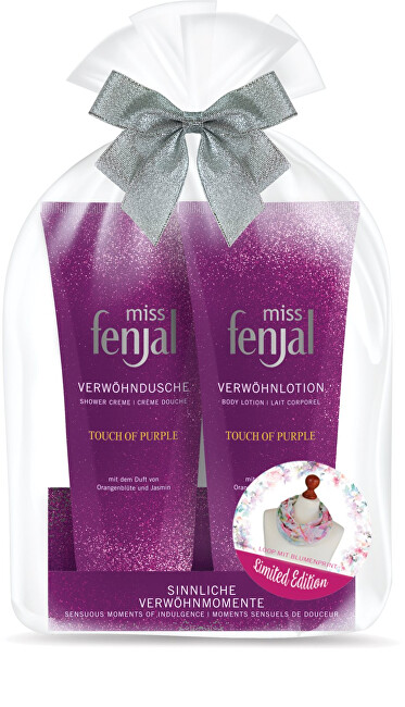 fenjal Dárková sada tělové péče Miss Fenjal Touch of Purple Set