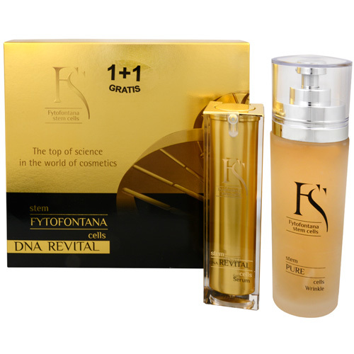 Fytofontana Stem Cells DNA Revital Serum 30 ml + čistící gel proti vráskám 125 ml dárková sada