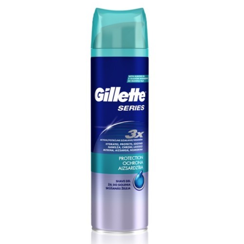 Gillette Gél na holenie Series Protection 3v1 200 ml