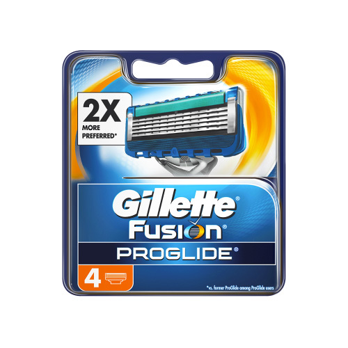 Gillette Náhradní hlavice Fusion Proglide 4 ks