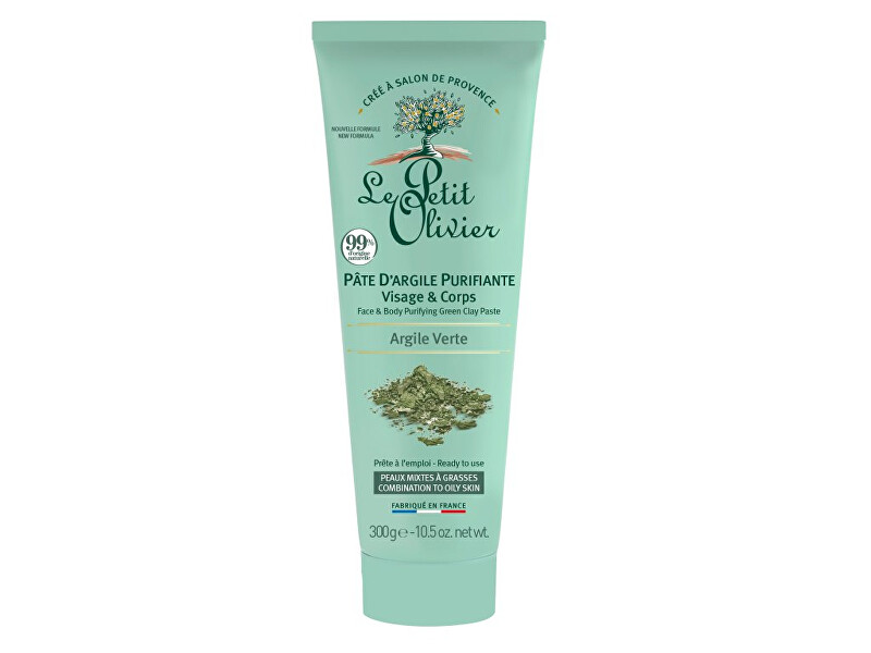 le-petit-olivier-cistici-jilova-pasta-na-telo-a-oblicej-zeleny-jil-face-body-purifying-green-clay-paste-300-g-3549620009071