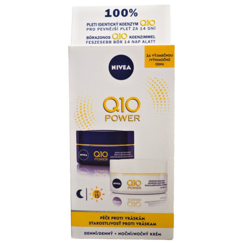 Nivea Sada denní a noční péče proti vráskám Q10 Power
