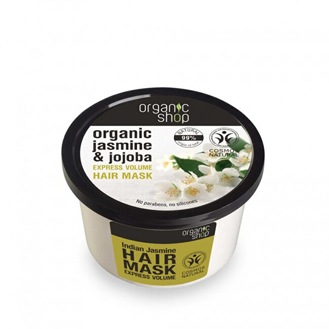 Organic Shop Maska pro objem vlasů Jasmín a jojobový olej (Express Volume Hair Mask) 250 ml