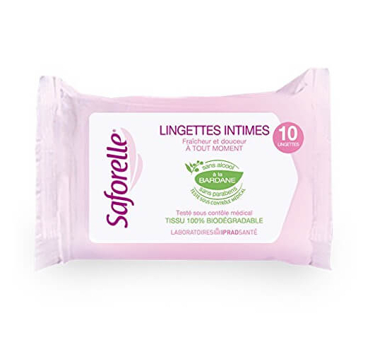 Saforelle Ubrousky pro intimní hygienu 10 ks