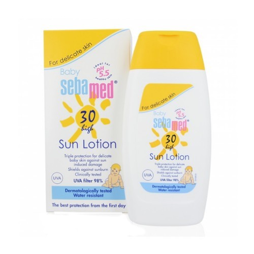 Sebamed Dětské opalovací mléko SPF 30 Baby (Sun Lotion) 200 ml