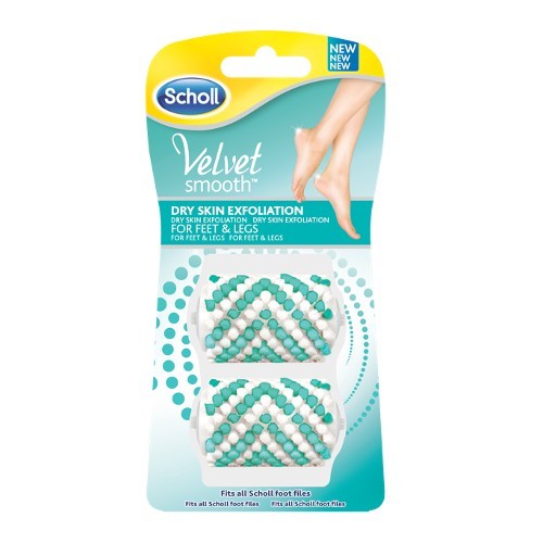 Scholl Peelingová rotační hlavice Velvet Smooth 2 ks